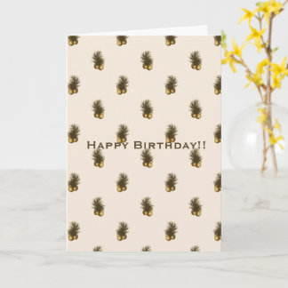 Elegante Gouden Botanische Keuken Theedoek Tropica Kaart