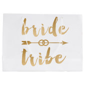 elegante gouden bruidribben-trouwringen large cadeautasje (Achterkant)