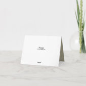 Elegante gouden champagne & kroonluchter Bedankt C (Achterkant)