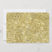 Elegante gouden Corporate Christmas Kaart (Achterkant)