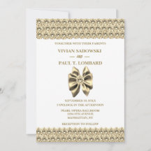 Elegante gouden diamanten witte bruiloft