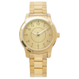 Elegante gouden editie  horloge