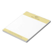 Elegante gouden en grijze minimalistische typograf notitieblok (Linkerzijde)