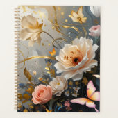 Elegante gouden en roze planner (Voorkant)