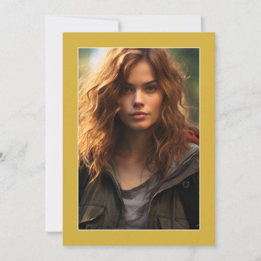 Elegante gouden en witte afstudeerpartijfoto kaart (Achterkant)