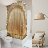 Elegante Gouden Feestboog Luxe Trouwcadeau Douchegordijn
