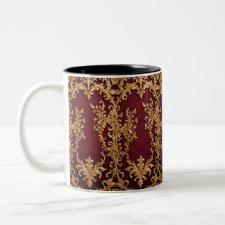 Elegante gouden filigraan koffie Mok