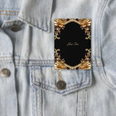 Elegante Gouden Frame Knop Button (Insitu)