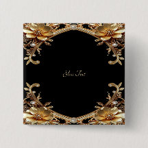Elegante Gouden Frame Knop