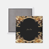 Elegante gouden frame magneet (Voorkant / Achterkant)