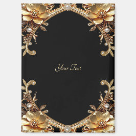 Elegante gouden frame magneet
