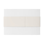 Elegante gouden gepersonaliseerde bruiloft uitnodi uitnodigingen wikkel (Achterkant Voorbeeld)