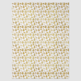 Elegante gouden glitter kerst iconen tissuepapier