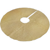 Elegante gouden glitter kerstboom rok (Gekanteld)