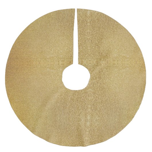 Elegante gouden glitter kerstboom rok (Voorkant)