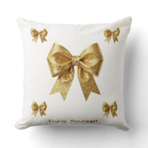 Elegante Gouden Glitter Ornament