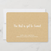 Elegante gouden glitter stijl Auld Lang Syne (Achterkant)