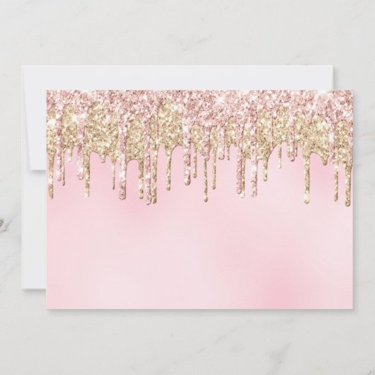 Elegante gouden glitter verpleegkundige pinning ce kaart (Achterkant)