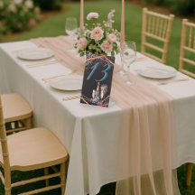 Elegante Gouden Groene Botanische Trouwtafel Numme