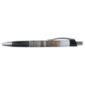 Elegante Gouden Herfst Scene Pen (Bovenkant)
