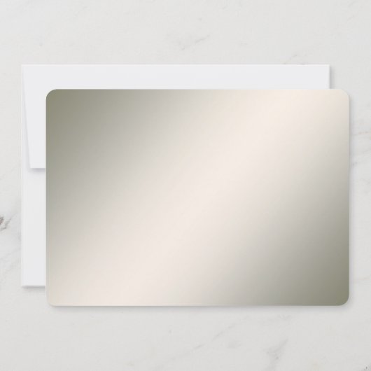 Elegante gouden juweelbloemen redden de datum save the date (Achterkant)