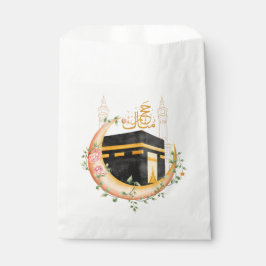 Elegante Gouden Kaaba Hajj Mabroor Welkom Thuis Kl Bedankzakje