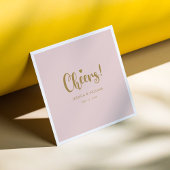 Elegante gouden kalligrafie juicht servetten stoff