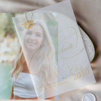 Elegante gouden kalligrafie script hoofdletter afs