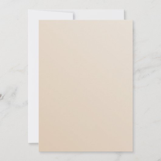 Elegante gouden kalligrafie verjaardagsuitnodiging kaart (Achterkant)