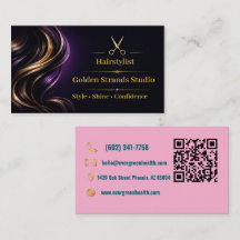 Elegante Gouden Kapsalon Scharen Marmer Zakelijk