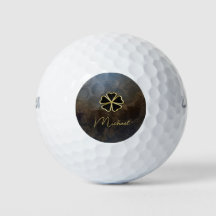 Elegante Gouden Klaver,Leerlook Klaver