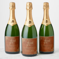 Elegante gouden krullen roest Sinaasappel bruiloft
