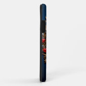 Elegante gouden letter A omringd door harten Case-Mate iPhone Case (Achterkant/rechts)