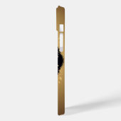 Elegante Gouden Libel Illustratie Case-Mate iPhone Case (Achterkant / Links)