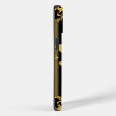Elegante Gouden Libel Illustratie Case-Mate iPhone Case (Achterkant / Rechts)
