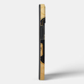 Elegante Gouden Libel Illustratie Case-Mate iPhone Case (Achterkant / Rechts)