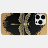 Elegante Gouden Libel Illustratie Case-Mate iPhone Case (Achterkant (horizontaal))
