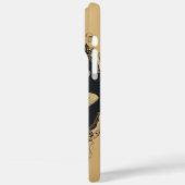 Elegante Gouden Libel Illustratie Case-Mate iPhone Case (Achterkant / Links)