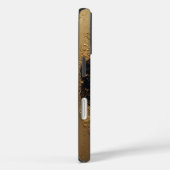 Elegante Gouden Libel Illustratie Case-Mate iPhone Case (Achterkant / Rechts)