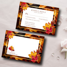 Elegante gouden Lijst & rustieke herfst Charm brui