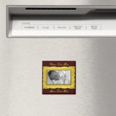 Elegante gouden Lijsten magneet (Insitu (Vaatwasser))