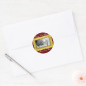Elegante gouden Lijsten Stickers (Envelop)