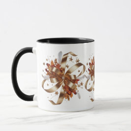 Elegante Gouden Lint Herfst Oogst Combo Koffie Mok