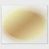 Elegante gouden look licht en schaduw glamour cadeaupapier (Vlak)