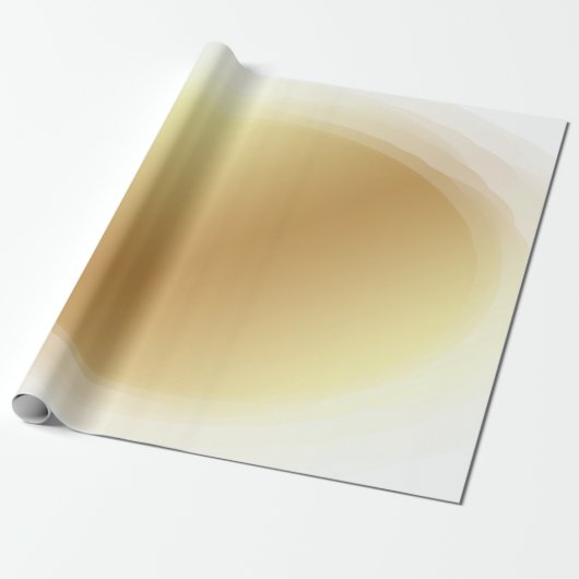 Elegante gouden look licht en schaduw glamour cadeaupapier (Uitgerold)