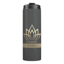 Elegante Gouden Lotus, Yoga