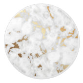 Elegante gouden marmeren steen keramische knop (Voorkant)