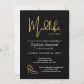 Elegante gouden midlife heb je deze 50e verjaardag kaart (Voorkant)