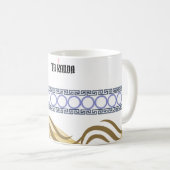 Elegante gouden Mok – TA KANA (Voorkant rechts)