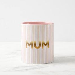Elegante Gouden MUM Mok - Minimalistische Moederda